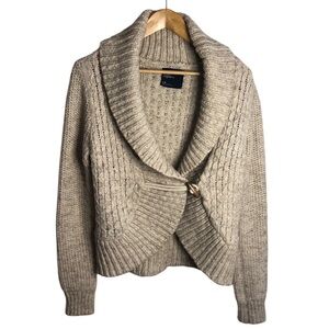 American Eagle Outfitters Taupe Cardigan